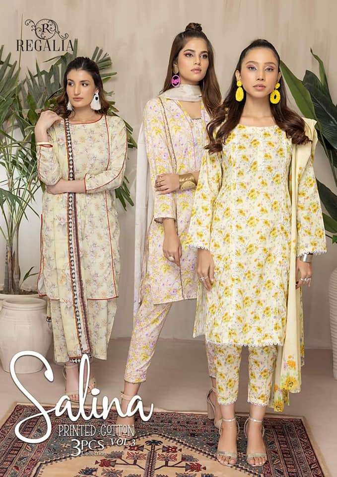 SALINA PRINTED COTTON VOLUME 3  BY REGALIA TEXTILE